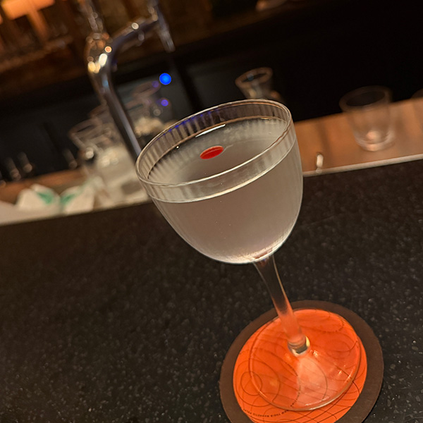 Seed Library's Mezcal Martini. SEAN EVANS