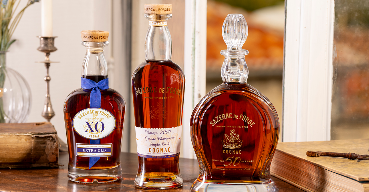 A Review of Sazerac de Forge XO, Single Vintage, and 50 Year Old
