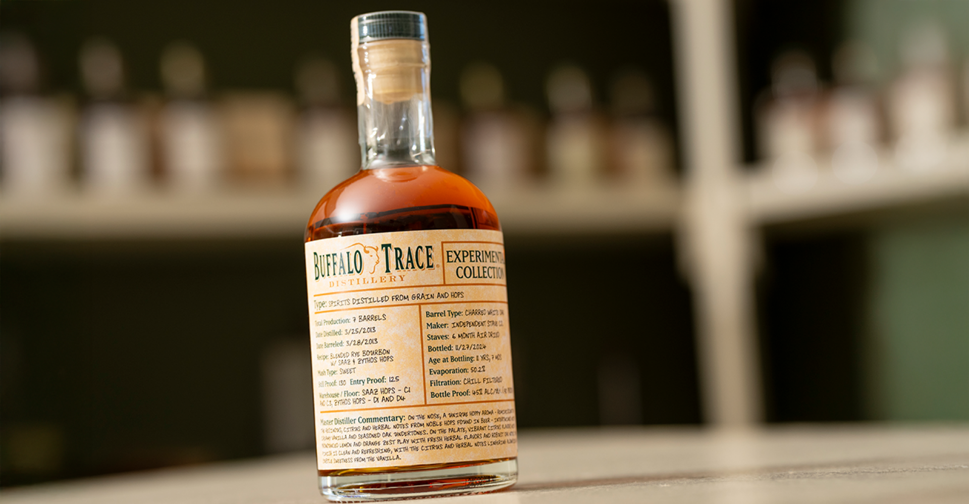 We Tried Buffalo Trace's Grain and Hops Experimental Spirit