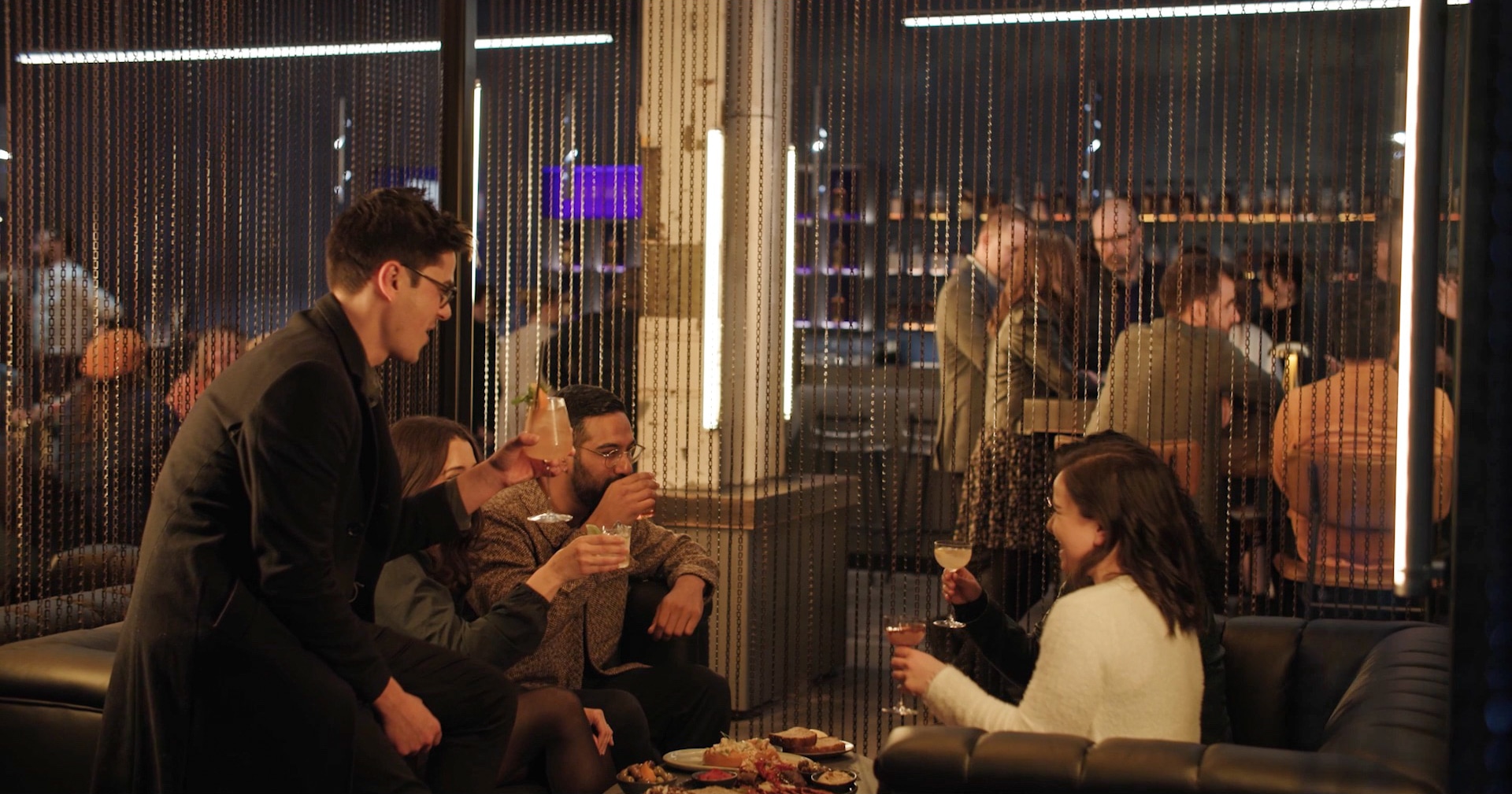 The Starward bar offers drams and cocktails, alongside five separate whisky flights. 
