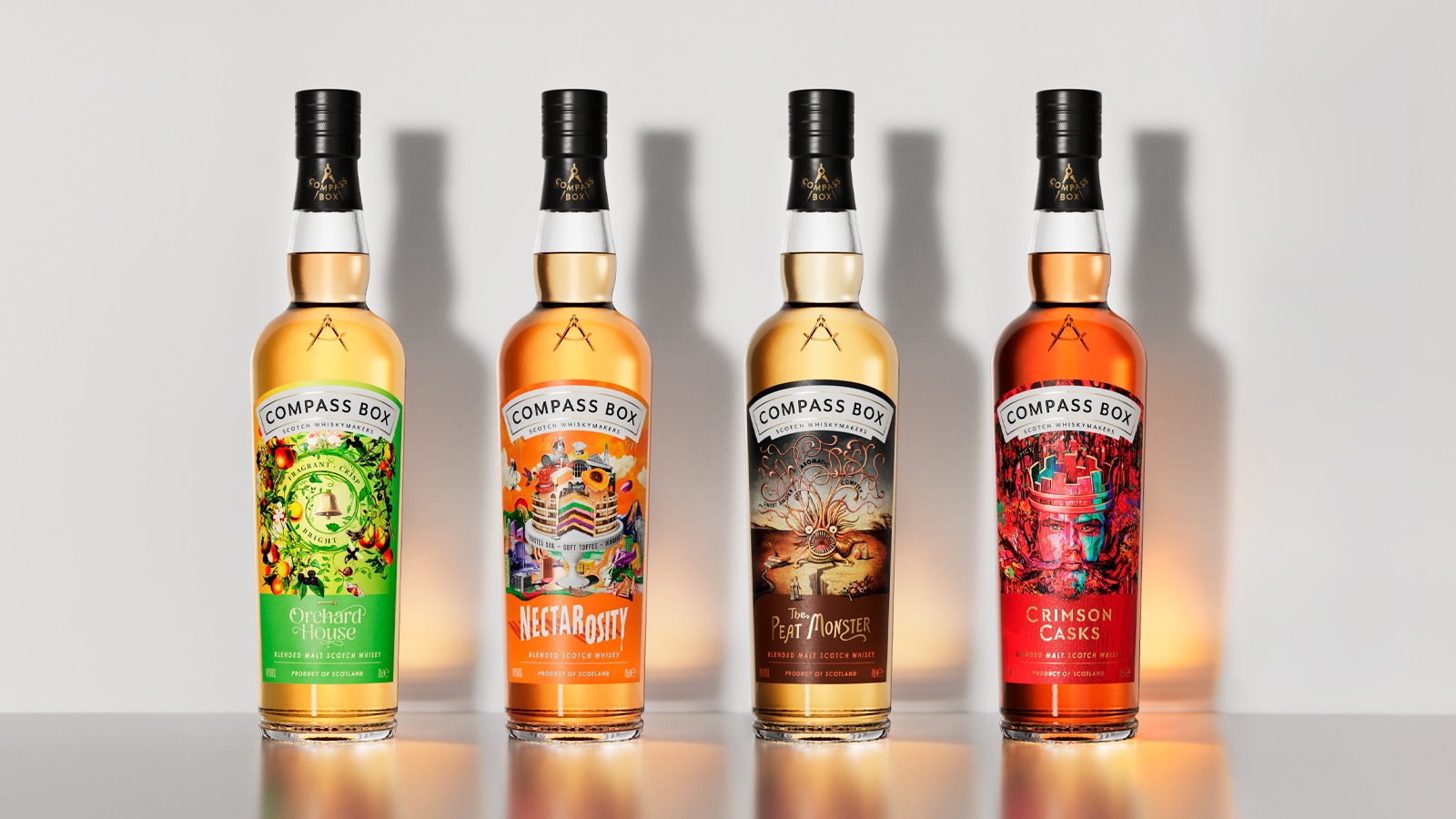 Compass Box Announces New Core Collection,  Featuring 2 New Whiskies