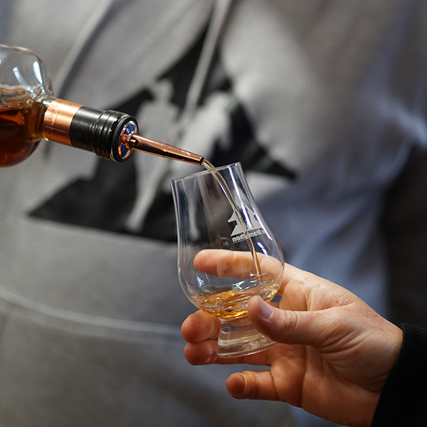 A celebratory finish-line dram.