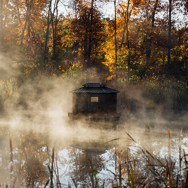 Hard Truth's single-barrel floating rickhouse