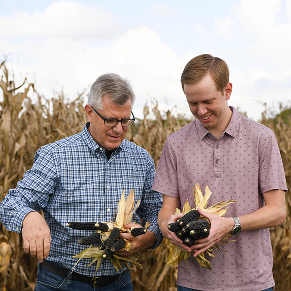Rick Johnson (left) and his son Ricky of 15 Stars.