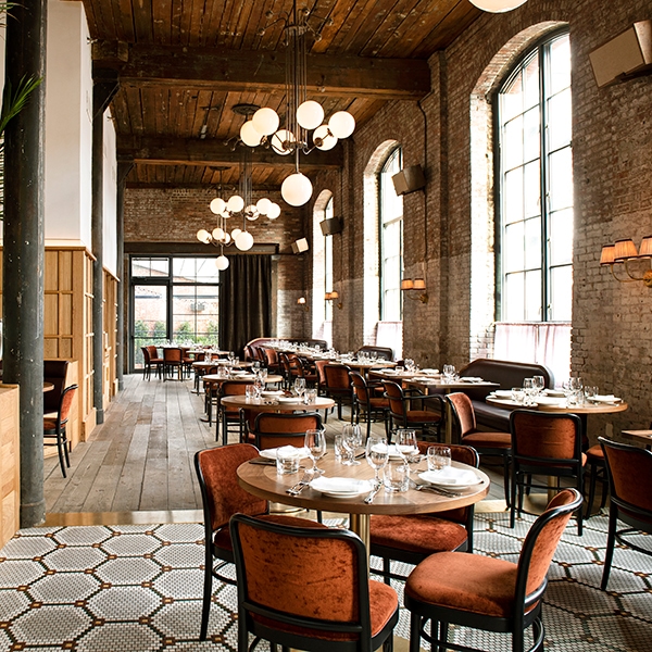 Wythe No. 80 is available at Le Crocodile, a French restaurant, located on the ground floor of the Wythe.