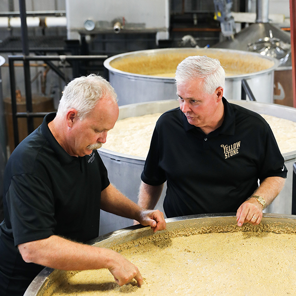 Brothers Stephen (left) and Paul Beam opened Limestone Branch Distillery in 2011.