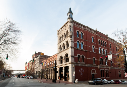 Michter's Fort Nelson is home to a micro distillery, visitor experience, and opulent bar.