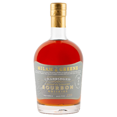 Milam & Greene Unabridged Volume 3 Cask Strength Blend of Straights, 59%