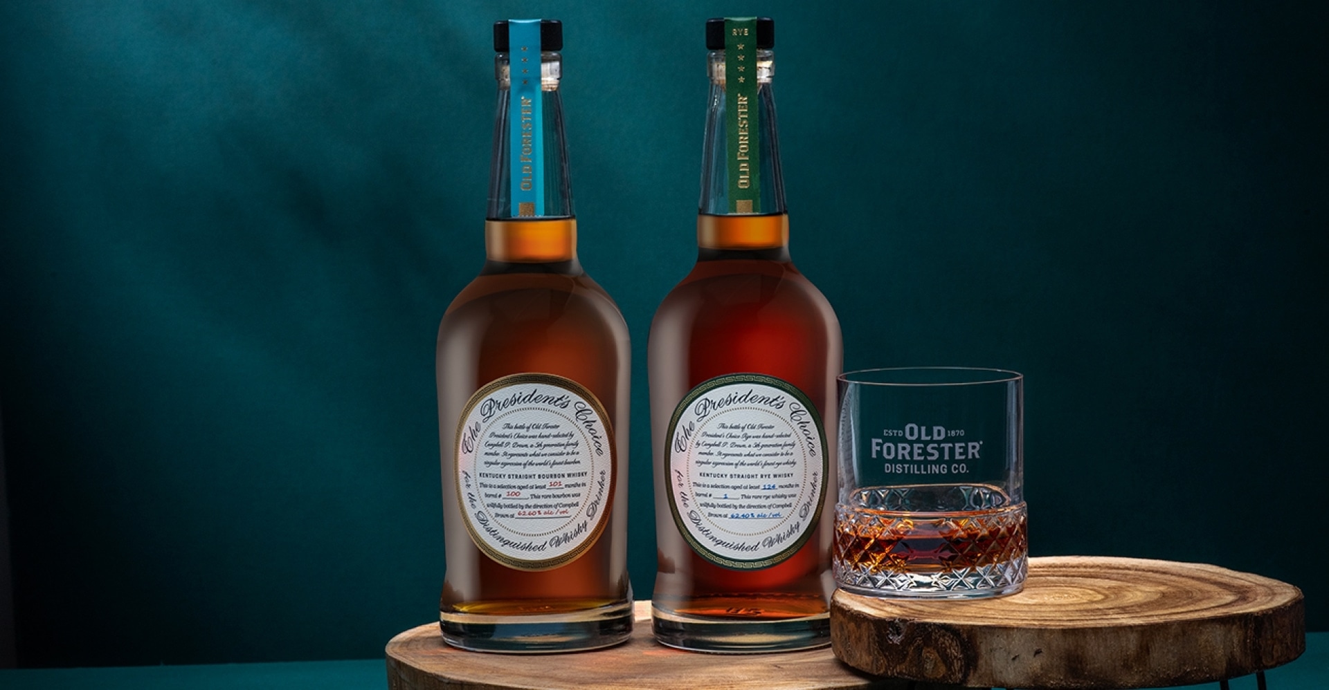 Old Forester Takes President's Choice Nationwide with a Bourbon and a Rye