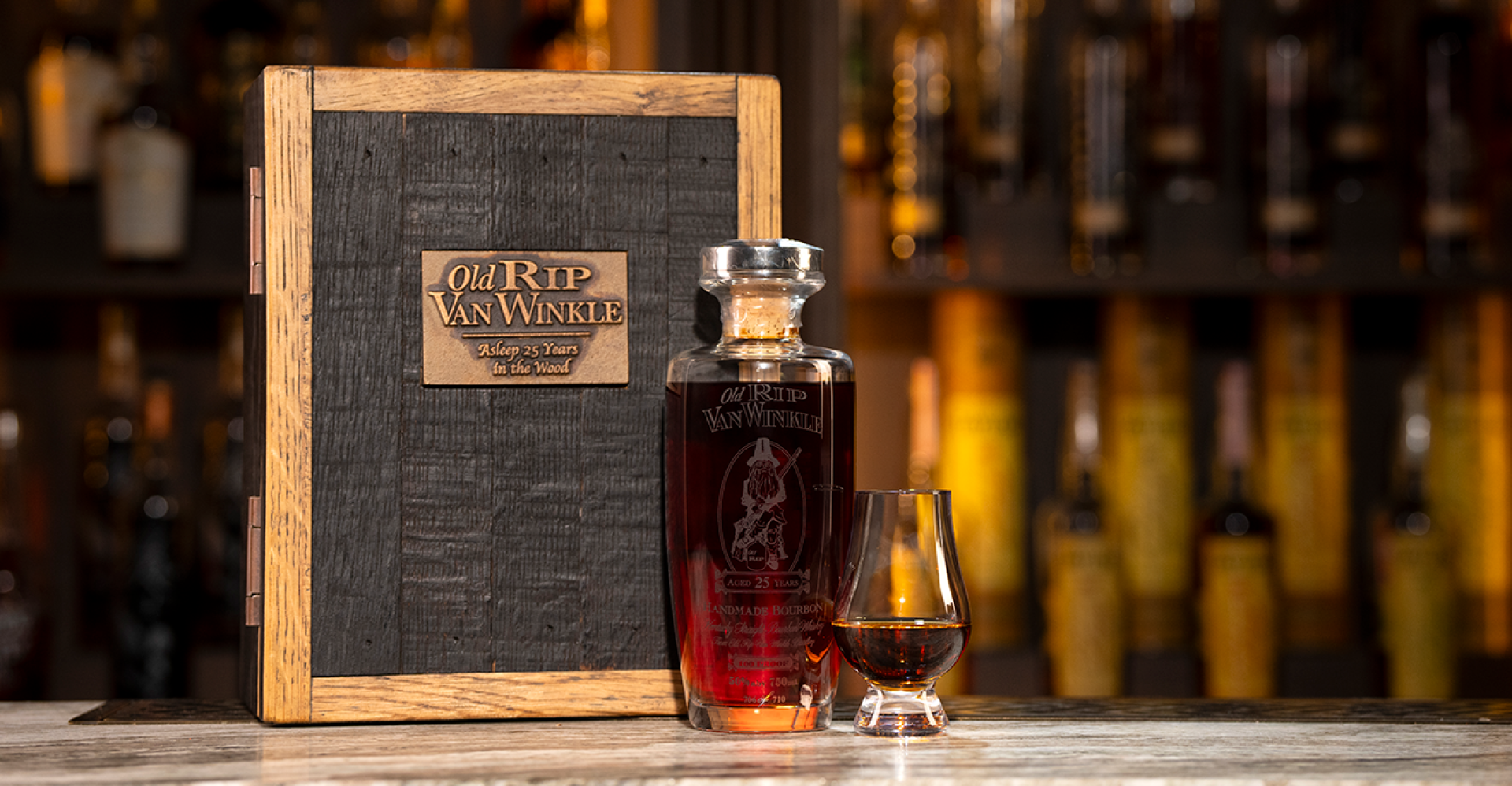 Rare Old Rip Van Winkle 25 Year and Private Tasting With Julian Van Winkle Up for Auction