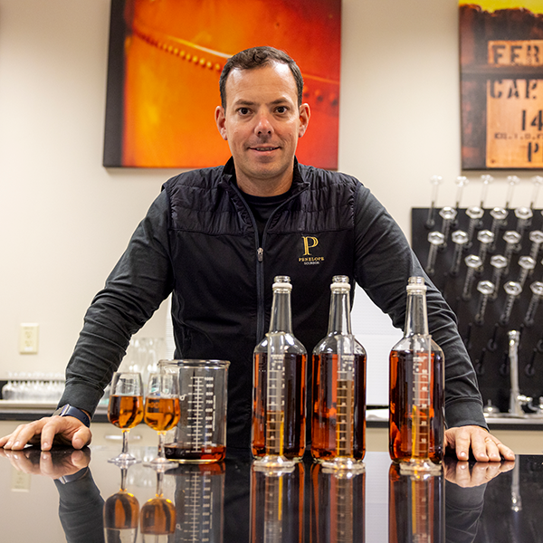 Penelope Bourbon co-founder and master blender Daniel Polise. Photo by Anthony Granada Photography