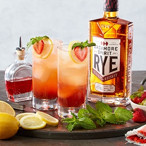 Sagamore Whiskey Strawberry Lemonade