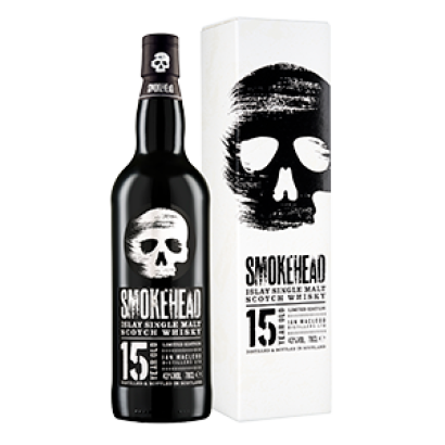 Smokehead 15 year old, 43%