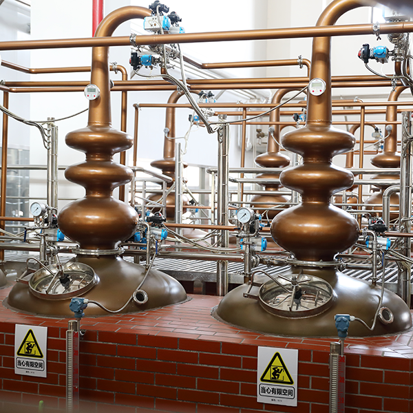 Stills at Gisbelle Distillery