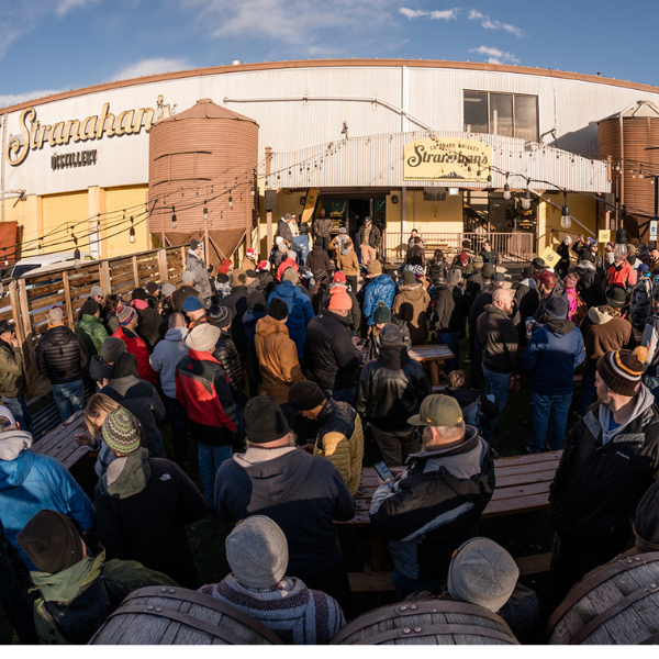 Fans wait for hours and days to purchase a bottle of Stranahan's Snowflake.