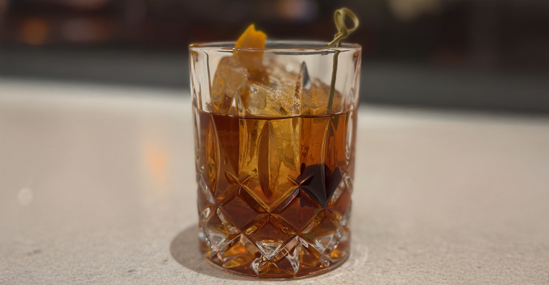 An Old Fashioned That's Perfect for Cooler Temps