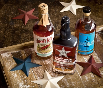 Whiskeys With Red, White, and Blue Roots