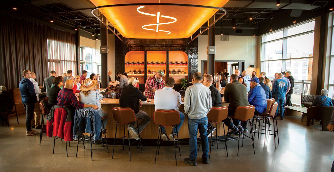 The Aquifer Bar at New Riff Distilling