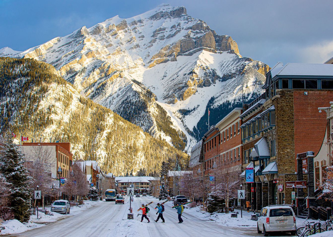 The town of Banff. REUBEN KRABBE; BOTTOM GRANT GUNDERSON