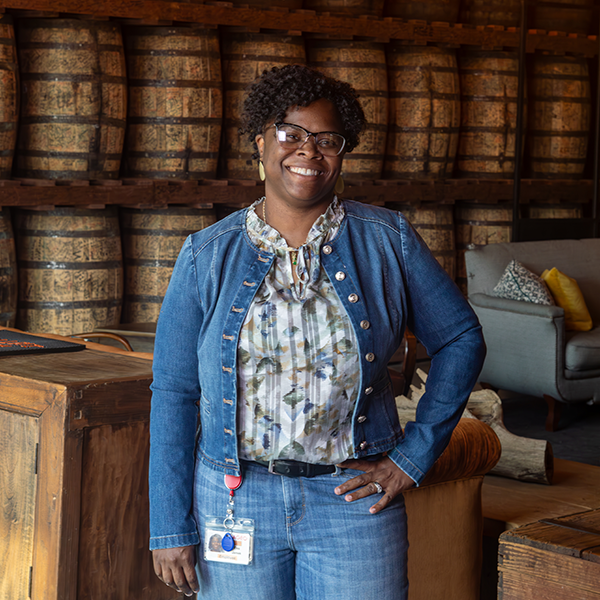 Bulleit lead whiskey blender Delicia "Dee" James 