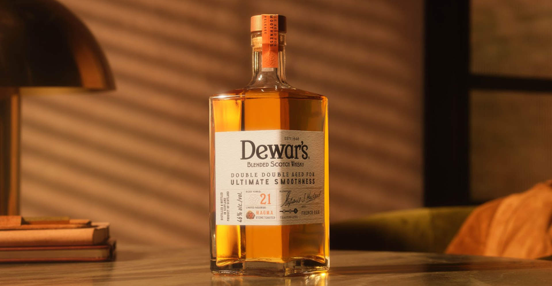 Magma Stones? Dewar's Puts Them to Work in its Latest Whisky