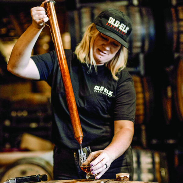 Old Elk master blender Melinda Maddox creates cigar blends simply by nosing cigars.