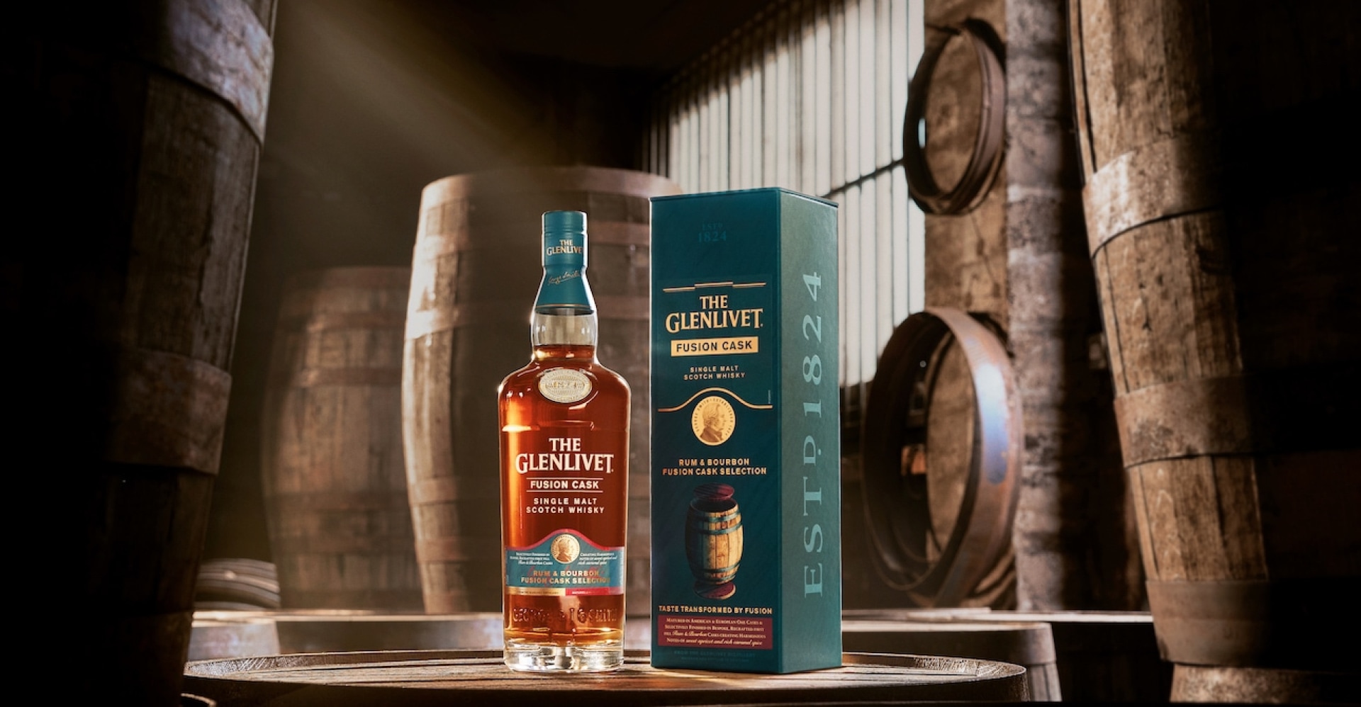 Glenlivet Reconstructs The Barrel for its New Rum-Bourbon Finished Expression